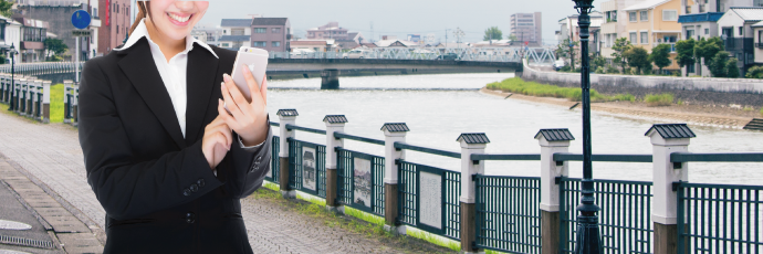 スマホでFAX。外出先でもFAX確認